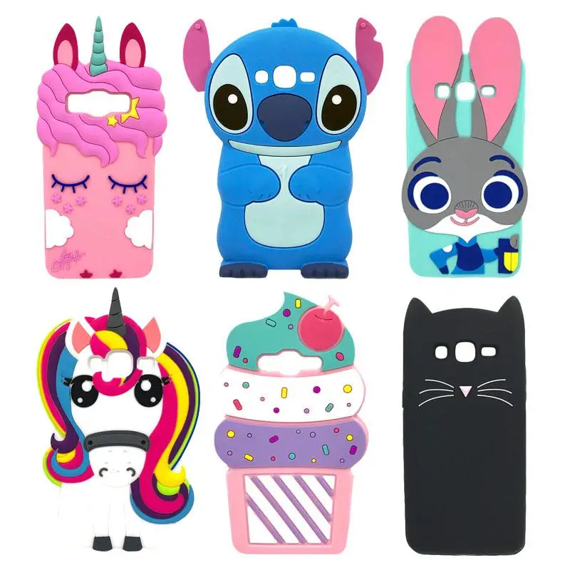 3D Cartoon Phone Case For Samsung Galaxy Core Prime G360 G3606 G3608 G3609 G361F G360H G360F LTE SM-G3606 G361H Silicone Cover |
