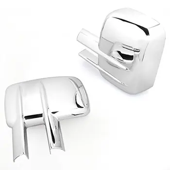 

Chrome Side Mirror Cover For Chevrolet Chevy Silverado 1500 2500 3500 2003-2015 (Only fit for the model with Towing Mirror)
