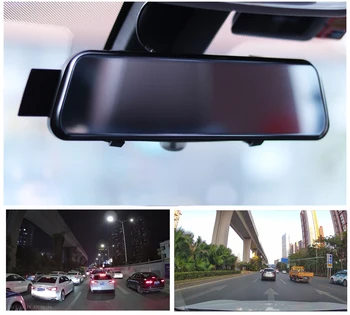 

Car DVR 10 Inch Stream RearView Mirror Touch Screen Night Vision 1080P Dash Cam зеркало регистратор Camera Video Recorder Auto