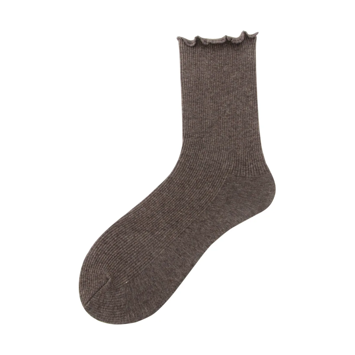 Зимние Модные женские толстые носки дышащие цветные оборки дезодорант удобные толстые эластичные кружевные дикие носки для женщин