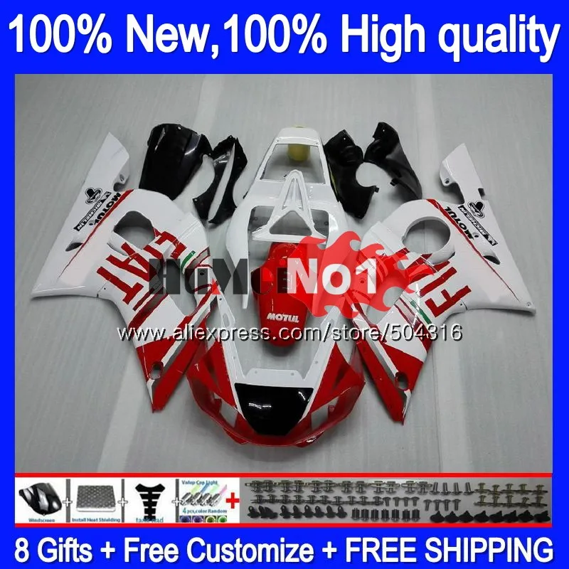 R 6 для YAMAHA YZF R6 YZF600 YZF 600 YZF-600 красный белый 4MC. 19 YZF-R6 1998 1999 2000 2001 2002 YZFR6 98 99 00 01 02 обтекатели