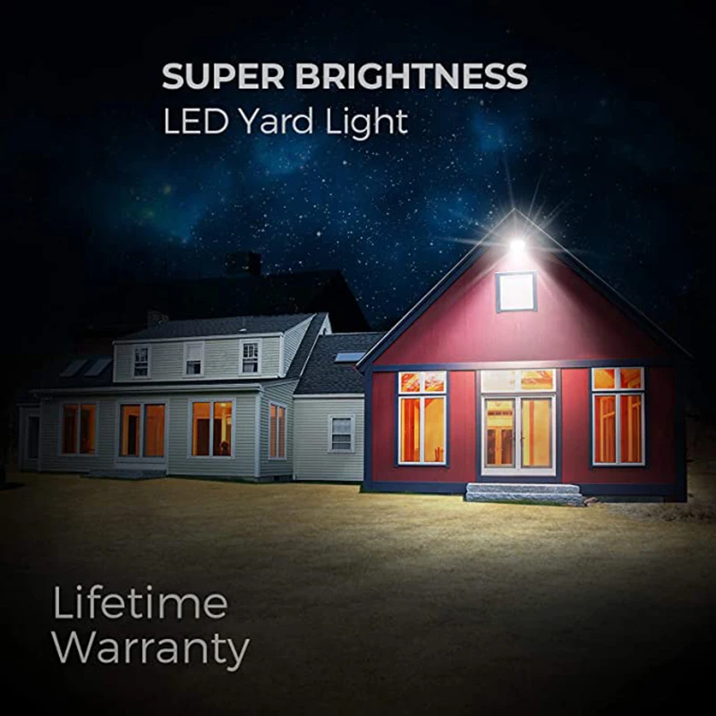 security lights LED light Fixtures70W 9900lm LED Barn lights dusk to dawn outdoor Area lights with photocell 5000k DayIight ,IP65 waterproof remote control flood lights