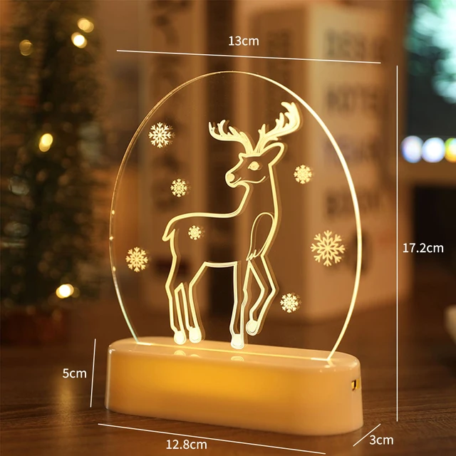 Ali St Cyr Christmas 2022 2022 New Christmas Led Night Light Santa Fairy Xmas Gift Holiday Lighting  Atmosphere Lights For Home Christmas|Pendant & Drop Ornaments| - Aliexpress