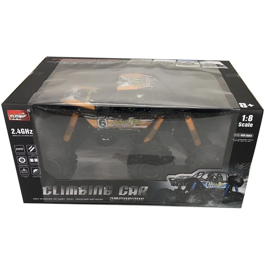 Радиоуправляемый краулер-амфибия 6WD Orange 1:8- MZ-YY2001-ORANGE
