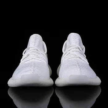 

men sneakers fashion flat shoes women 350 v2 sports shoes boys girls West spring air jogging boots high quality Running shoes