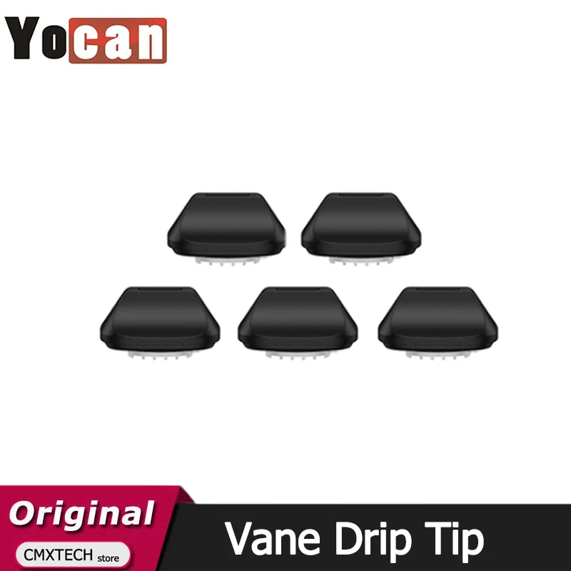 Tanie 5 sztuk/partia Yocan Vane ustnik Drip Tip r dla elektronicznego papierosa Yocan Vane parownik
