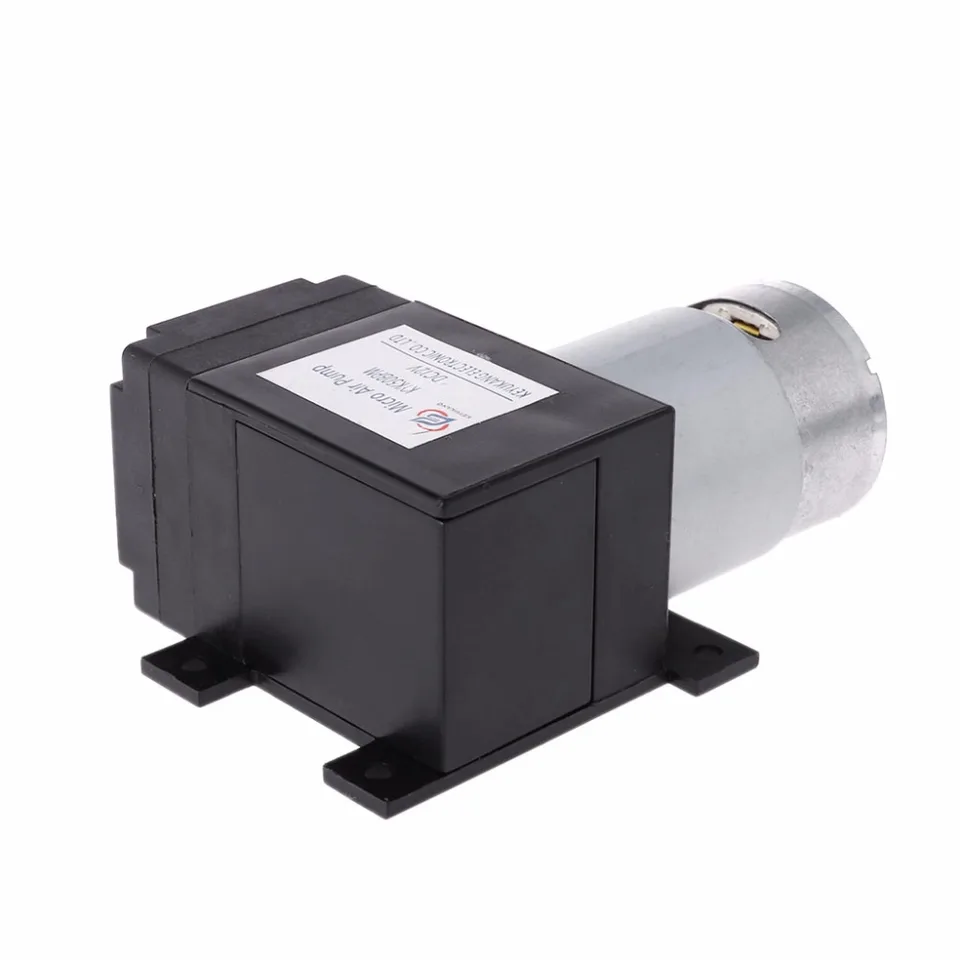 DENGHENG 12V Mini Vacuum Pump 8L//min High Pressure Suction Diaphragm Pumps with Holder