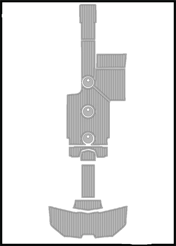2018 Mastercraft Xt20 Swim Platform Pad Cockpit Eva Foam Teak Decking