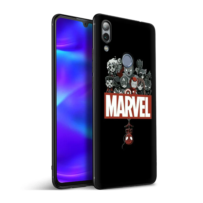 EWAU Marvel Человек-паук Vemon чехол для телефона «Железный человек» для huawei Honor 6A 7A Pro 7C 7X 8X 8C 8 9 Примечание 10 Lite вид 20 9X Pro 8A 20S