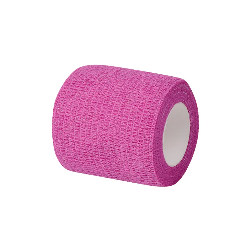 Tattoo Supplies Breathable Self Adherent Wrap Athletic Elastic Non Woven Cohesive Bandage For Tattoo Machine