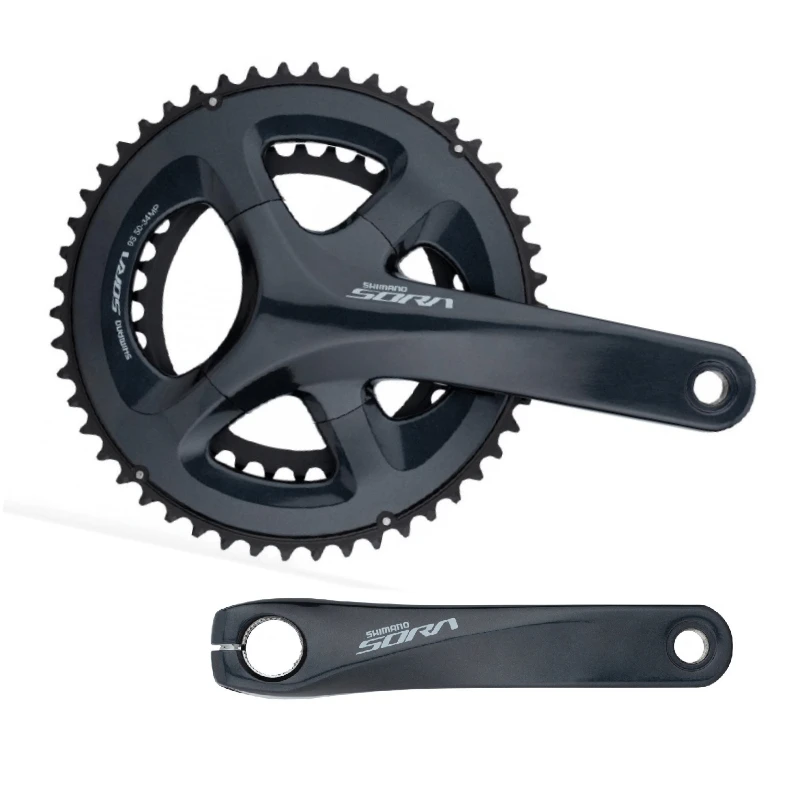 Shimano SORA FC-R3000 9 скоростной кривошипный механизм для шоссейного велосипеда | Спорт и