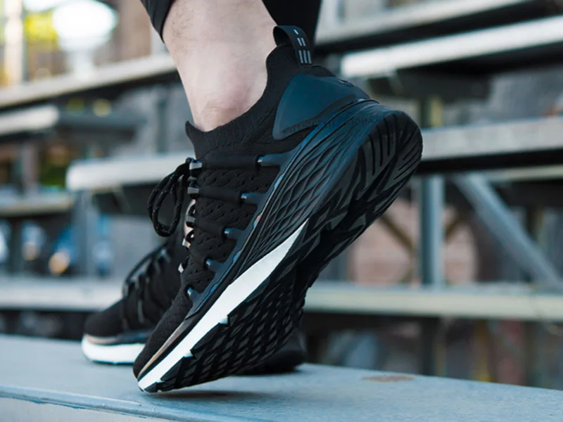 Original Xiaomi Mijia Sneakers 3 Men's Outdoor Sports Uni-moulding 3D Fishbone Lock System Knitting Upper Men Running Shoes