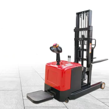 

Electric Stacker Truck Pallet Lift Stacker Capacity 1000/2000kg Electric Forklift