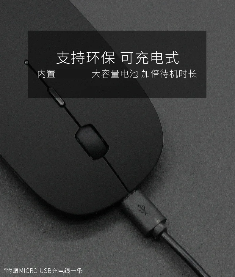 Тонкая беспроводная мышь 2,4G, бесшумная мышь для ноутбука с нано-приемником, эргономичная беспроводная мышь для ноутбука, портативные мобильные оптические мыши