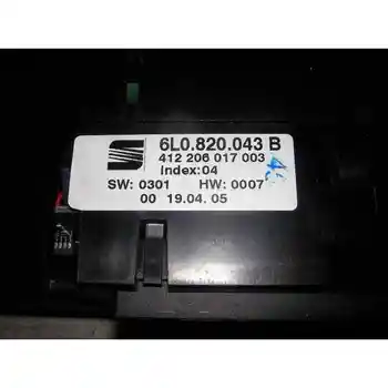 

6L0820043B Command Air Conditioner Seat Cordoba Saloon (6l2) 1.9 Tdi