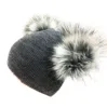 Best Offers Beanie Two-Double pom-Pom Newborn Baby Kids Hat Earflap-Cap Girl Infant Winter Children's Bxpg7KyQ