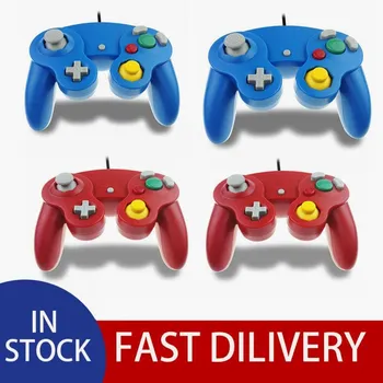 

Wired N64 Gamepad Joypad Wired Gaming Joystick Game Pad For Gamecube For Mac Gamepads PC Game Controller Joystick