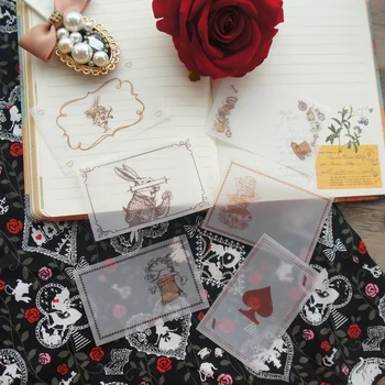 

30pcs Fairy Tale Alice Story Design Paper As Creative Craft Paper Background Scrapbooking DIY Use