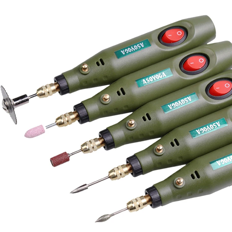 

Small Die-Cut Machines Kit Set Handhold Die Cutting Machine Polisher Polishing Nail Drill DIY Sculpture Professional Drilling