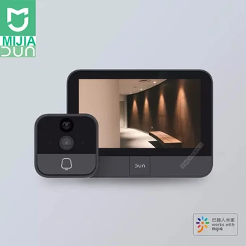 

Xiaomi DUN Smart Cat's Eye Work With Mijia App IPS Touch Screen Remote Operation Infrared Matt Night Vision For Home Security
