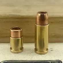 EDC нож бусины Медь Латунь Пуля Форма бусы на шнурок брелок из Паракорда DIY кулон