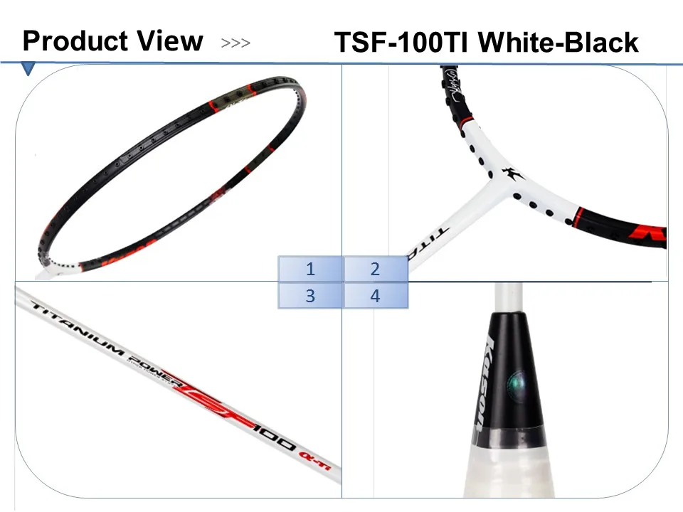Оригинальные Kason ракетки для бадминтона из углеродного графитового волокна TSF серия 100TI ракетки с бесплатной рукояткой