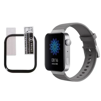 

3D Curved PET Soft Edge Clear Protective Film Cover For Xiaomi Mi Watch Sport Smart Wristwatch Screen Protector Guard (Not Glass