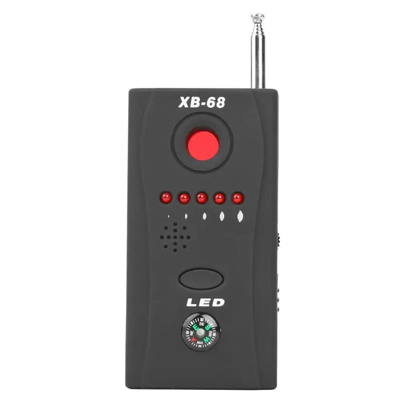 

XB-68 Spy Wiretap Bug Mini Gps Jammer Wireless Hidden Camera Cell Phone GPS RF Signal Detector Finder Bug Wiretap