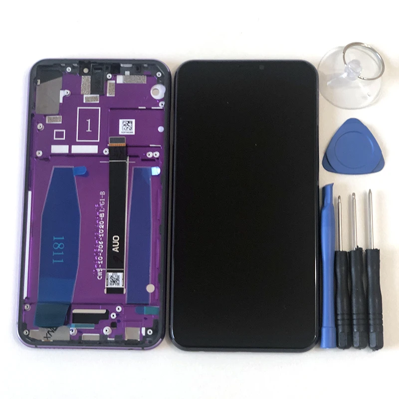 Tanie M Sen dla 6.2 instrukcji obsługi Asus Zenfone 5 2018 Gamme ZE620KL ekran wyświetlacz LCD + digitizer panel dotykowy dla Zenfone 5Z ZS620KL X00Q rama LCD