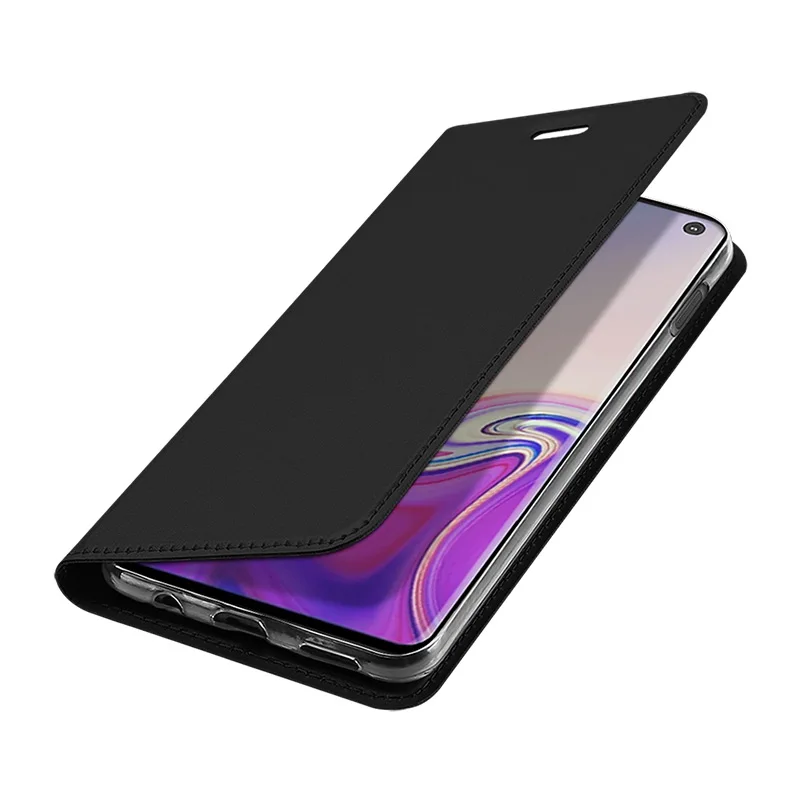 Для samsung Galaxy S10 Plus S10e роскошный Ультратонкий кошелек в виде блокнота чехол мягкий кожаный магнитный чехол для Galaxy S10 Note 10+ Plus