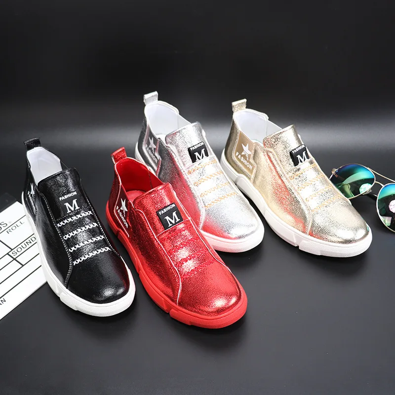 

2019 Spring Comfortable Trendy Shoes Low Top Fashion Trendy Shoes Foot Covering Elastic Band Shoes Lightweight Breathable