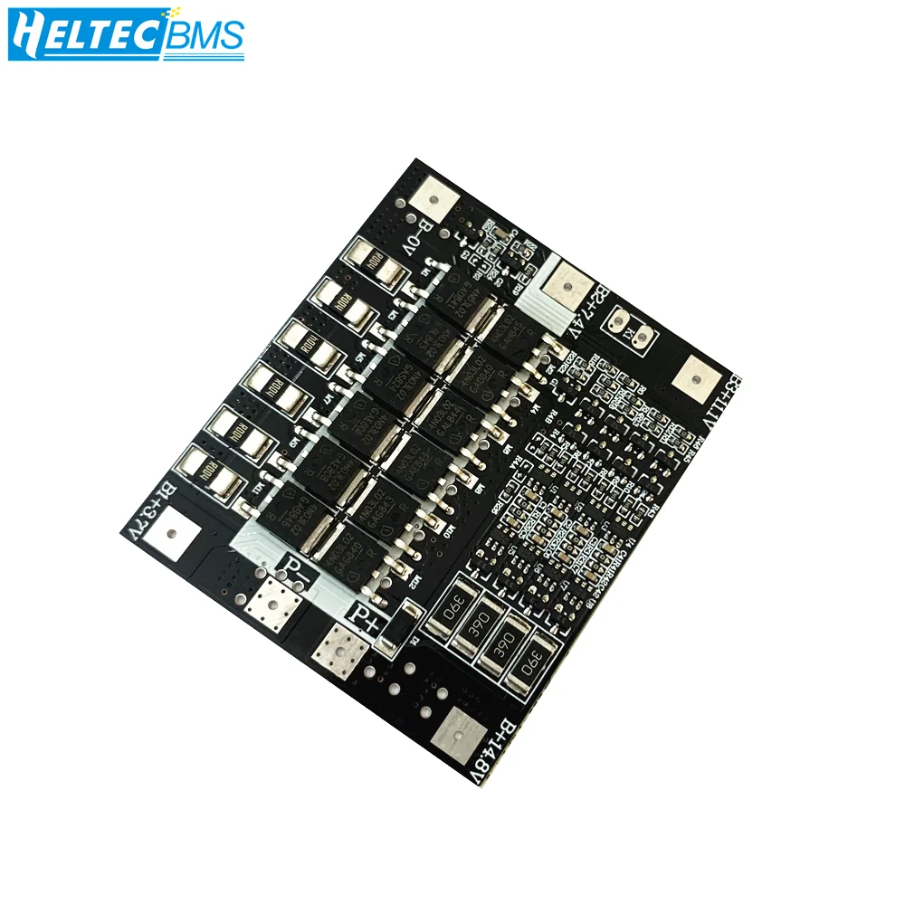 Плата защиты аккумулятора Streey светильник BMS 12 В 3S 4S 50A lipo/Lifepo4 для двигателей 300-400