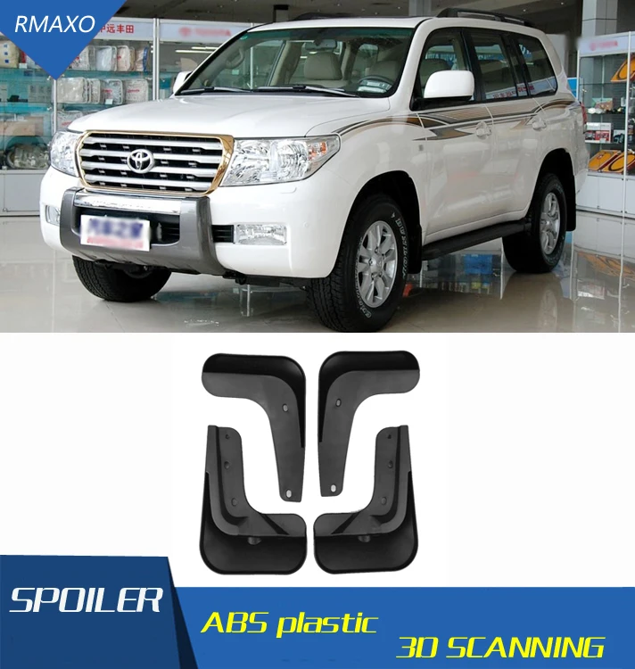 Для LAND CRUISER PRADO 2003 2009 Брызговики передние с цветом и задней брызговики крыло