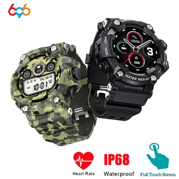 

696 TRDT6 Smart Watch Waterproof IP67 Long Standby Smart Wristwatch Heart Rate Blood Pressure Outdoor Men Sports Smartwatch