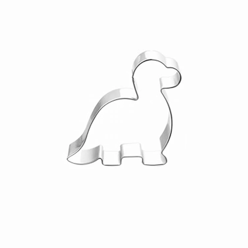 Dinosaur baby Форма для печенья из нержавеющей стали Форма динозавра форма для торта помадка DIY сахарное искусство Юрского периода 3D бисквитные инструменты для резки торта CT2290 - Цвет: Dinosaur baby