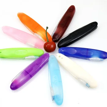 

Portable Travel Folding Toothbrush Camping Tooth Brush Soft Foldable Toothbrush Hygiene Oral Cleaning Tools Random Color