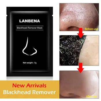 

1PCS Bamboo Charcoal Blackhead Remover Deep Nose Pore Cleasing Strip Nose Sticker Mask Charcoal Pore Strip Deep Clean