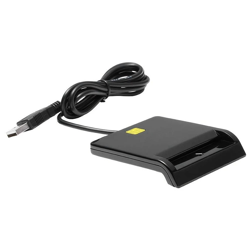 Считыватель смарт-карт USB общий доступ CAC, совместимый с Windows, Mac OS 10,6-10,10 и Linux