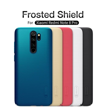 

Case For Redmi Note 8 Pro NILLKIN Frosted Matte PC Hard Back Cover Case for Xiaomi Redmi Note 7 8 pro Global with free holder