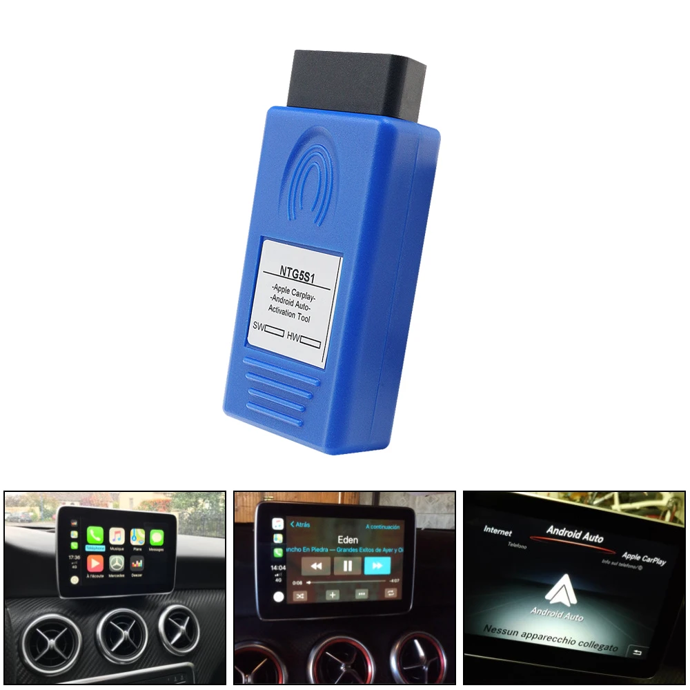 2020 CarPlay NTG5S1 Авто OBD активатор NTG5 S1 для Mercedes Benz Инструмент активации ISO/Android