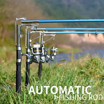

High 2.1/2.4/2.7m Automatic Fishing Rod Sensitive Telescopic Pole Sea Ice Glass Fiber Carp Fishing Tool DOG88