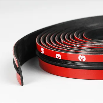 

New Waterproof and dustproof T-shaped front windshield Car Strips Sealing Protector Strip Protection Anti-rub rubber Strip