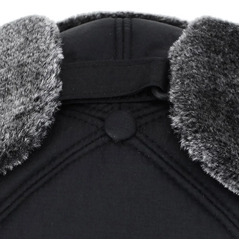 Lei Feng мужская зимняя утолщенная кепка Skullies, теплая и ветрозащитная кепка для защиты лица, шапка с маской