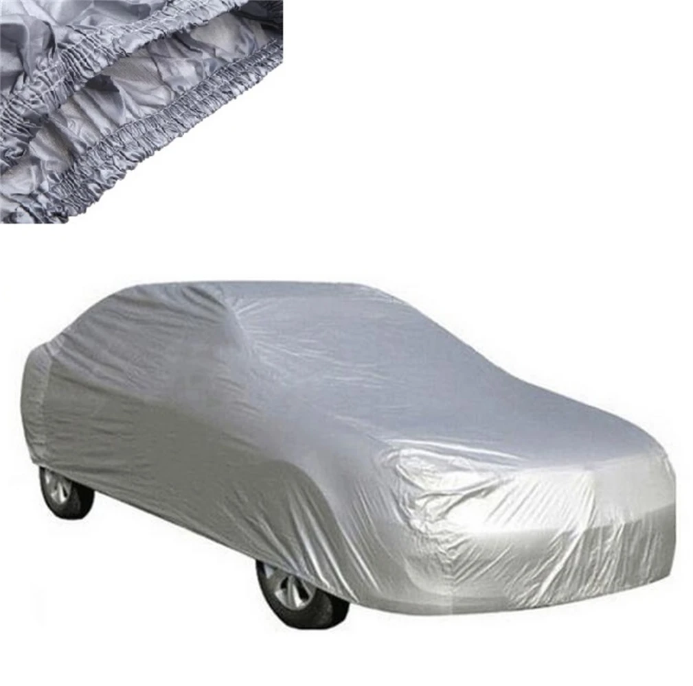 

Size 2XL 5350x2000x1600mm Car Outdoor Cover Waterproof Dustproof Cover Car Covers Sun Protection Cover For Sedan Dust Rain Snow