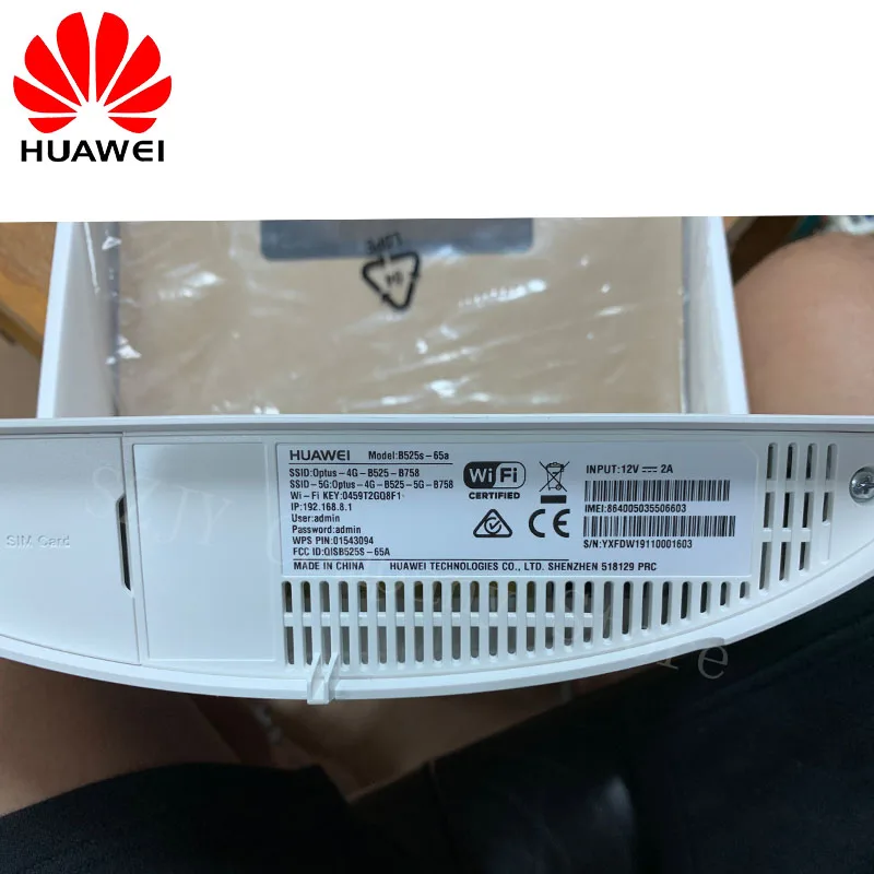 Разблокированный новый huawei B525 65a L4G LTE Cat. 6 мобильный шлюз точки доступа 4G WiFi