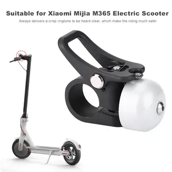 

Quick Release Design Of Black Electric Skateboard Bell Hook Fastens Simple Bell For Xiaomi M365 Scooter Parts Riding Parts