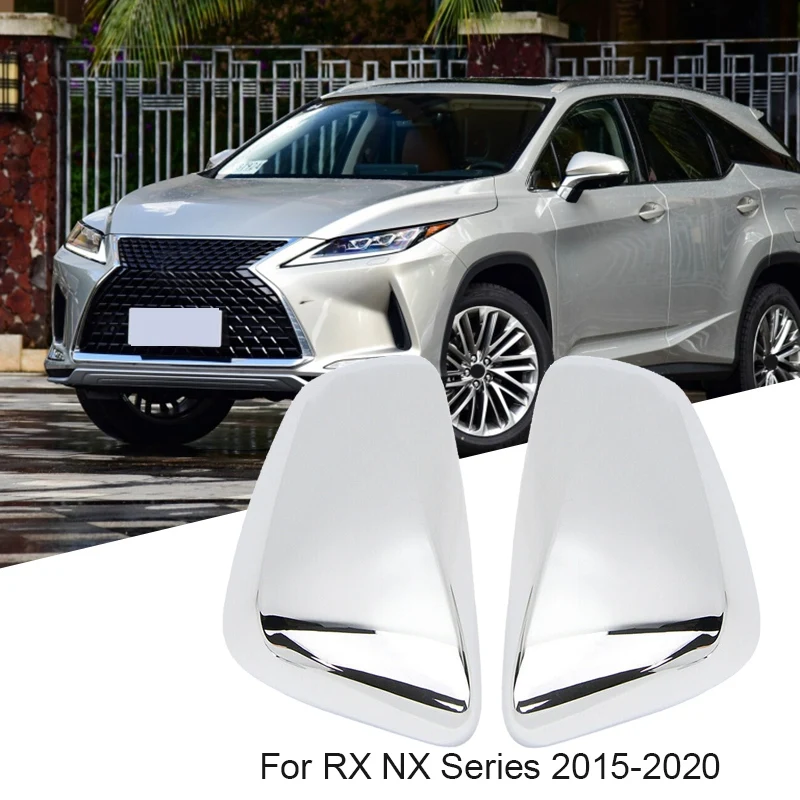 Хромированная зеркальная крышка для Lexus RX350 RX350L RX450H RX450HL NX200T 00 00H 2015 2020|Зеркала и