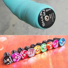 Shanmashi MTB ידיות גריל אופניים כידון כובע סוף תקעים אופניים כידון כובע אופני Accesorios para bicicletas 9 צבעים אופציונליים(China)
