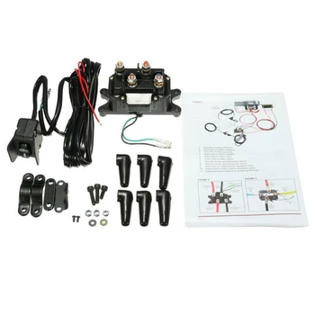 

12V Solenoid Relay Rocker Switch Thumb For ATV UTV Accessories Controller