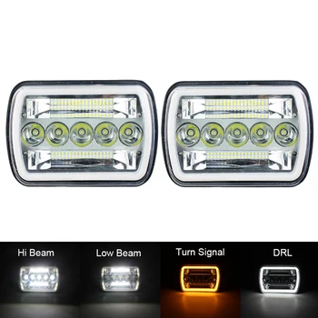 

5X7 Led Headlights Led Sealed Beam head light lamp With High Low Beam Led Headlight For Jeep Wrangler Yj Cherokee Xj